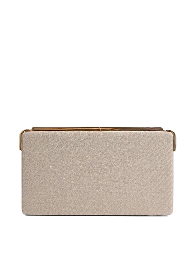 Женский клатч золотой - фото 1 - Miraton