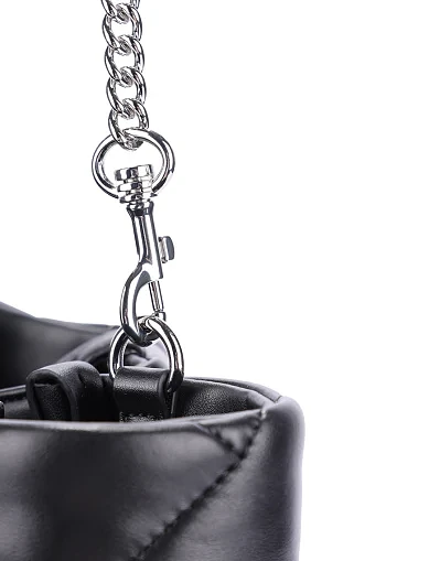 Женская сумка кожаная черная - фото 5 - Miraton