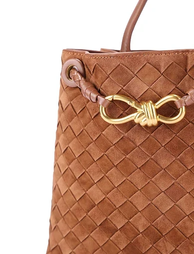 Женская сумка кожаная кемел - фото 7 - Miraton