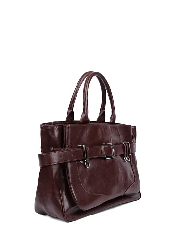 Жіноча сумка шкіряна бордова(25007-2) - фото 3 - Miraton