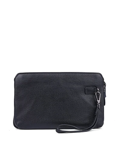 Чоловіча сумка через плече шкіряна чорна (2302-2) - фото 3 - Miraton