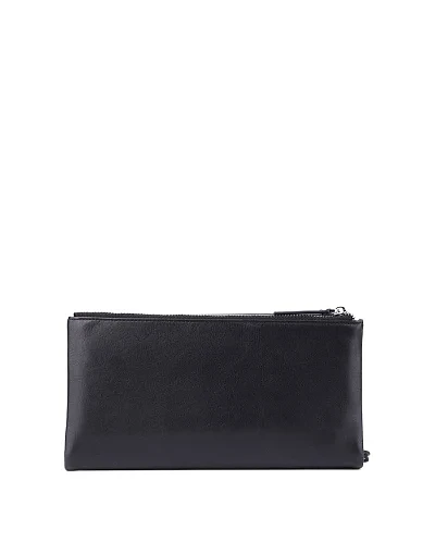 Гаманець на магніті шкіряний чорний (LE-K1239) - фото 4 - Miraton