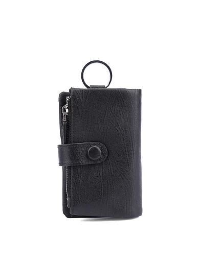 Ключниці шкіряні чорні (125506) - фото 1 - Miraton