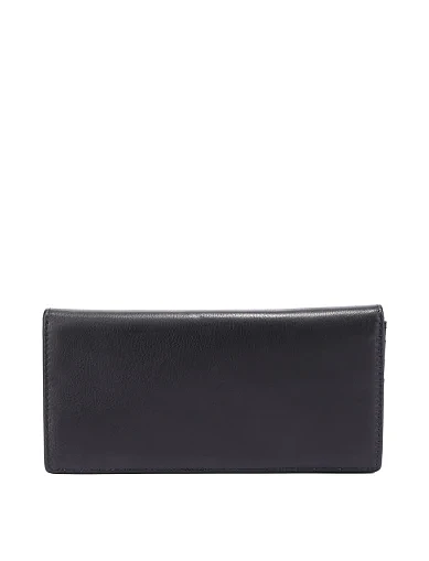 Гаманець на магніті шкіряний чорний (A898-1) - фото 1 - Miraton