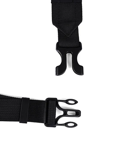 Чоловіча сумка тканинна чорна (M040-1) - фото 5 - Miraton