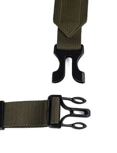 Чоловіча сумка тканинна зелена (M040-2) - фото 6 - Miraton