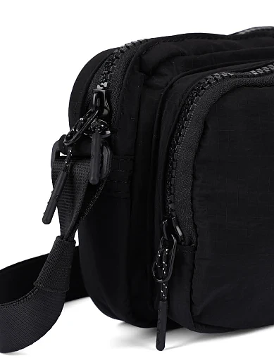 Чоловіча сумка тканинна чорна (M067-1) - фото 4 - Miraton