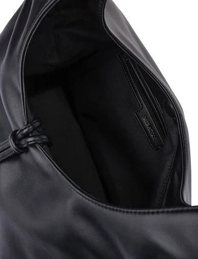 Женская сумка кожаная черная - фото 5 - Miraton