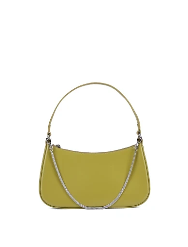 Жіноча сумка шкіряна зелена - фото 1 - Miraton