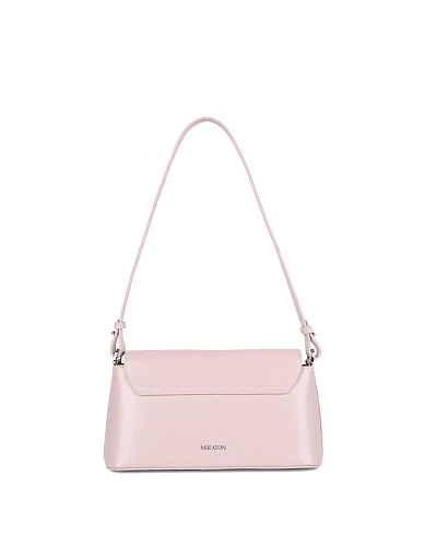 Жіноча сумка шкіряна рожева - фото 4 - Miraton