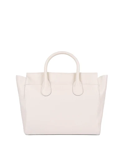 Жіноча сумка шкіряна біла(3006-2) - фото 3 - Miraton