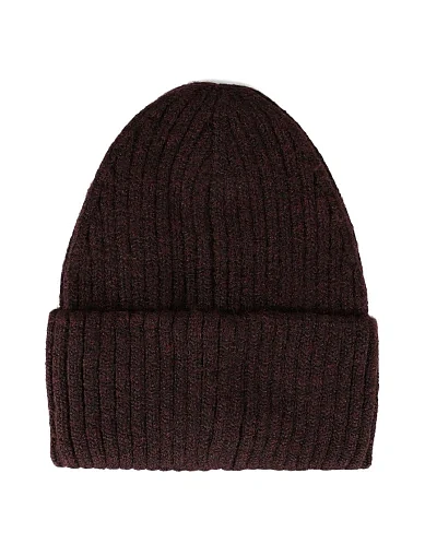 Шапка тканевая коричневая - фото 2 - Miraton