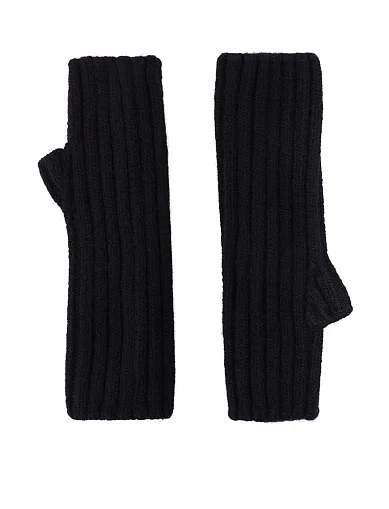 Перчатки тканевые черные - фото 1 - Miraton