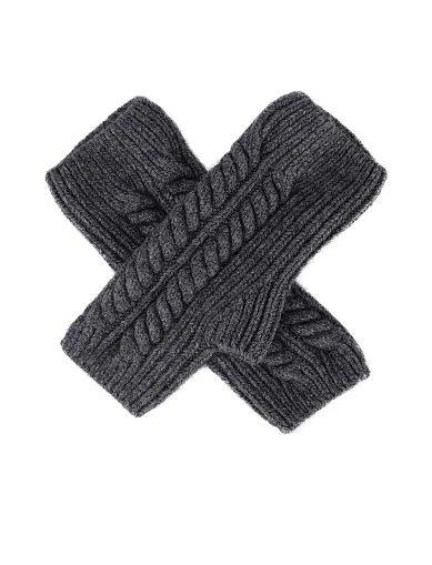 Рукавички тканинні сірі(10-5030-LR-194 Malisa КЛЕР) - фото 2 - Miraton