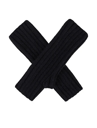 Рукавички тканинні чорні(10-5022-LT-218 Malisa ЖАДЕ) - фото 4 - Miraton