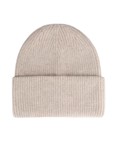 Шапка тканевая бежевая - фото 1 - Miraton
