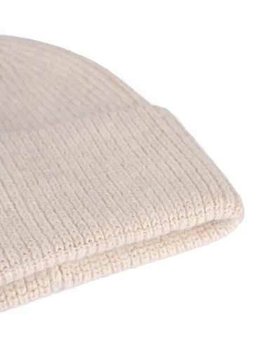 Шапка тканевая бежевая - фото 2 - Miraton