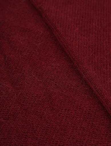 Шарф тканинний бордовий(47521 Бактус BS 7(7G) LX 602) - фото 2 - Miraton