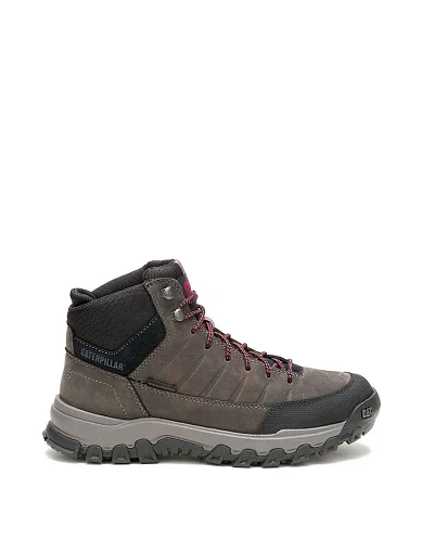 Мужские ботинки из нубука коричневые - фото 1 - Miraton