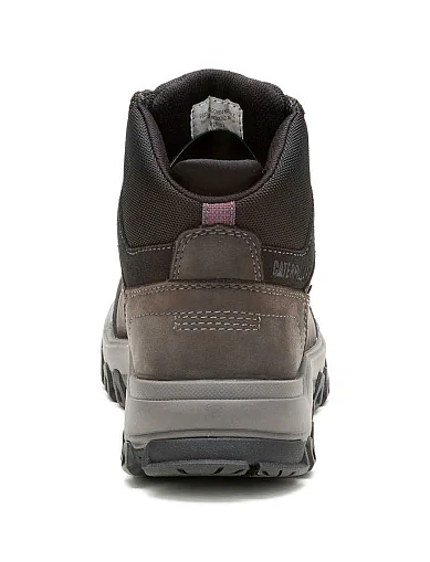 Мужские ботинки из нубука коричневые - фото 4 - Miraton