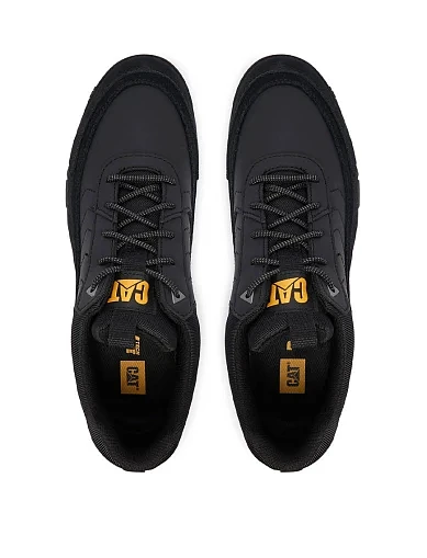 Мужские кроссовки из экокожи черные - фото 2 - Miraton