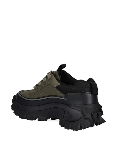 Кроссовки из экокожи зеленые - фото 4 - Miraton