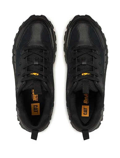 Мужские кроссовки из экокожи черные - фото 5 - Miraton