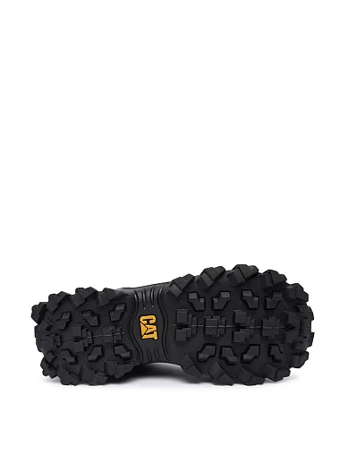 Мужские ботинки из экокожи черные - фото 2 - Miraton