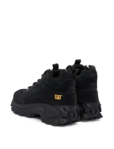 Мужские ботинки из экокожи черные - фото 4 - Miraton