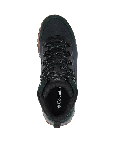 Мужские ботинки Columbia Burnsider Waterproof из нубука черные - фото 5 - Miraton