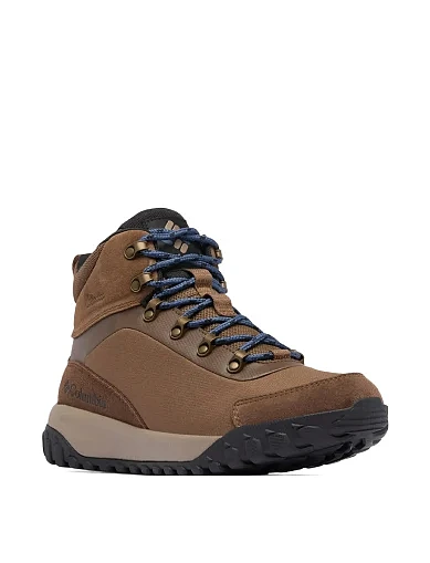 Мужские ботинки Columbia Burnsider Waterproof текстильные рыжие - фото 4 - Miraton