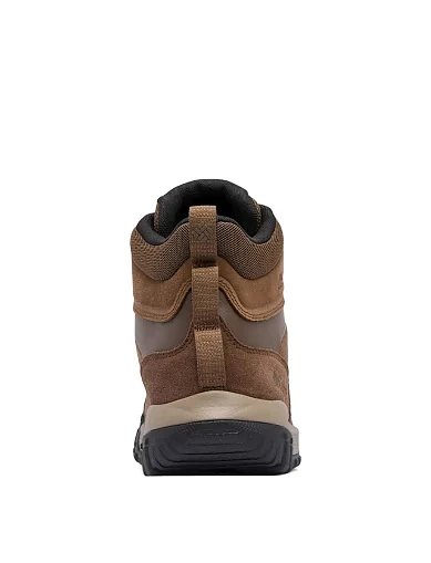 Мужские ботинки Columbia Burnsider Waterproof текстильные рыжие - фото 5 - Miraton