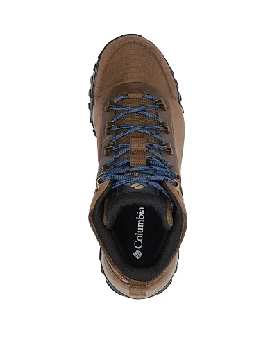 Мужские ботинки Columbia Burnsider Waterproof текстильные рыжие - фото 6 - Miraton