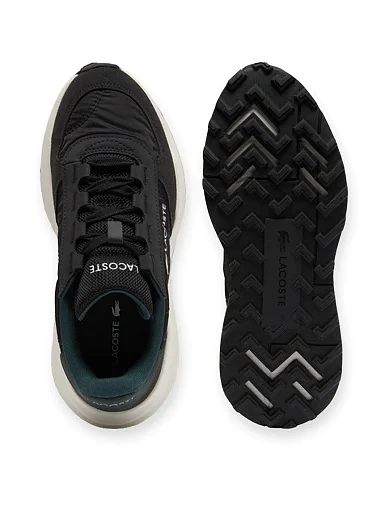 Жіночі кросівки Lacoste Elite Active замшеві чорні(750SFA00821R6) - фото 5 - Miraton