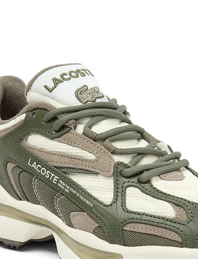 Жіночі кросівки Lacoste L003 2K24 шкіряні зелені(750SFA0106AE4) - фото 6 - Miraton