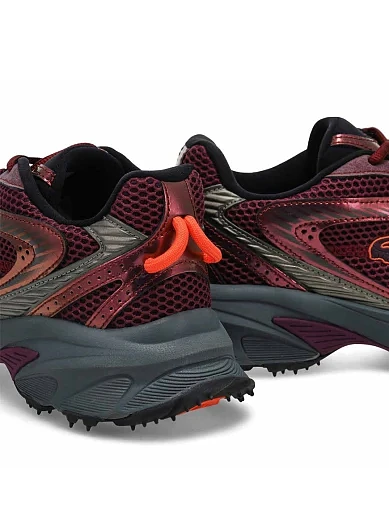 Жіночі кросівки Lacoste L003 NEO SHOT шкіряні бордові(750SFA0121APF) - фото 6 - Miraton