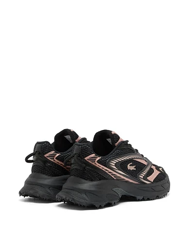 Жіночі кросівки Lacoste L003 NEO SHOT шкіряні чорні(750SFA01221J1) - фото 3 - Miraton