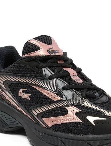 Жіночі кросівки Lacoste L003 NEO SHOT шкіряні чорні(750SFA01221J1) - фото 6 - Miraton