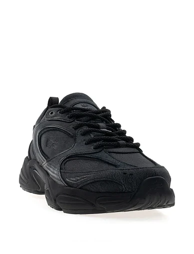 Чоловічі кросівки Lacoste Spinor шкіряні чорні (750SMA017517C) - фото 3 - Miraton