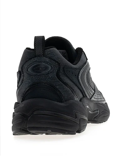 Чоловічі кросівки Lacoste Spinor шкіряні чорні (750SMA017517C) - фото 4 - Miraton