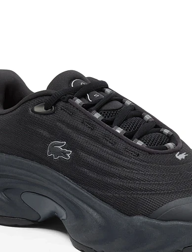 Жіночі кросівки Lacoste L003 NEO текстильні чорні(750SFA017017C) - фото 6 - Miraton