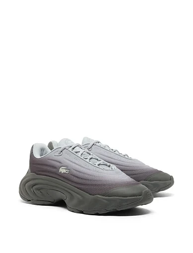 Чоловічі кросівки Lacoste T-Clip текстильні сірі (750SMA01642G4) - фото 2 - Miraton