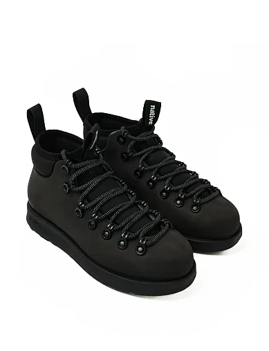 Черевики Native Fitzsimmons Citylite Bloom гумові чорні - фото 2 - Miraton