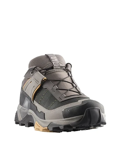 Женские кроссовки Salomon X Ultra 360 GTX M из экокожи серые - фото 3 - Miraton