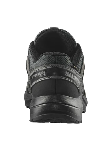 Чоловічі кросівки Salomon X-Adventure Recon GTX M з екошкіри чорні (L47809200) - фото 4 - Miraton