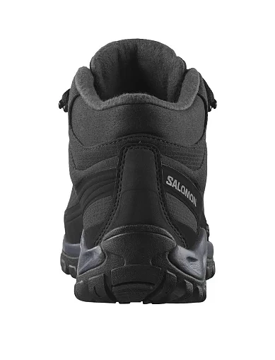 Женские ботинки Salomon SHELTER WATERPROOF из экокожи черные - фото 4 - Miraton