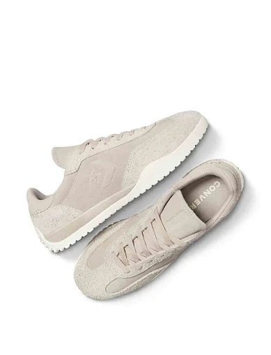Жіночі кросівки Converse RUN STAR Trainer замшеві бежеві(A13058C) - фото 4 - Miraton