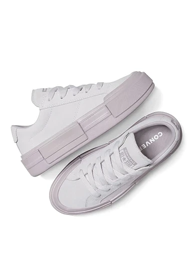 Женские кеды Converse CHUCK TAYLOR ALL STAR CRUISE OX SUEDE замшевые серые - фото 3 - Miraton