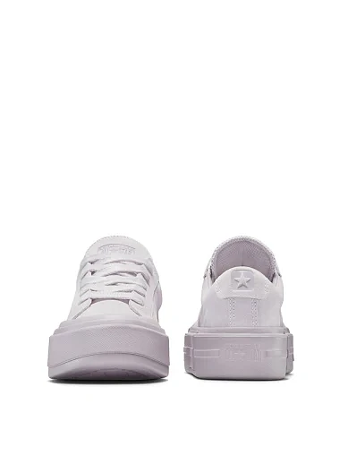 Женские кеды Converse CHUCK TAYLOR ALL STAR CRUISE OX SUEDE замшевые серые - фото 4 - Miraton