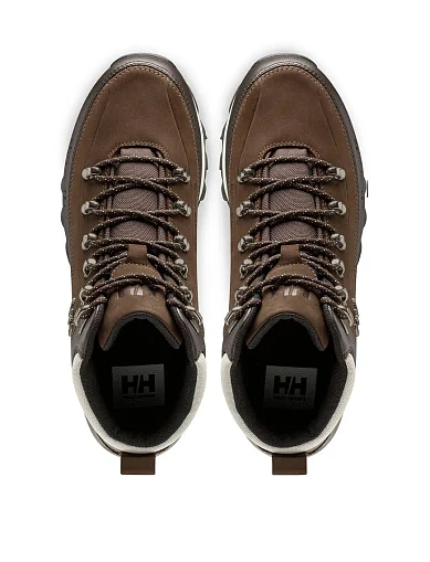 Чоловічі черевики шкіряні коричневі (12030_708) - фото 4 - Miraton